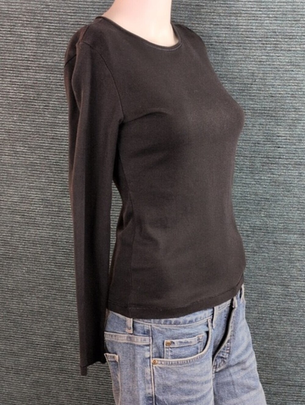 Victoria's Secret Tee Shop 100% Cotton Long Sleeve Tee Shirt